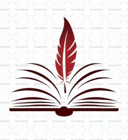 Offenes Buch und Feder